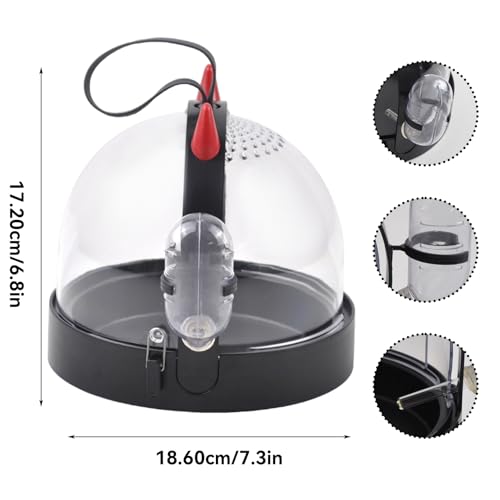 Portable Hamster Cage Travel Bag (【Black】)