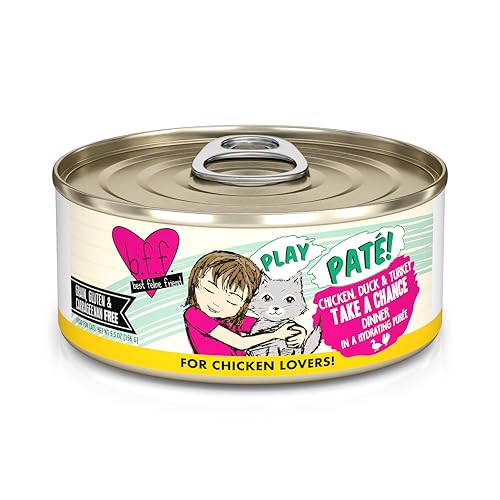 B.F.F. Play Best Feline Friend Paté Lovers (5.5 Ounce (Pack of 8))