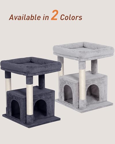 23.6" Cat Tree for Large Cat (Dark Gray)