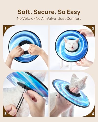 Soft Cat Cone Collar (Astral Depth / S)
