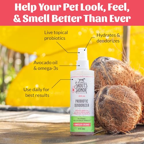 Probiotic Dog Deodorizing Spray (2-Pack)
