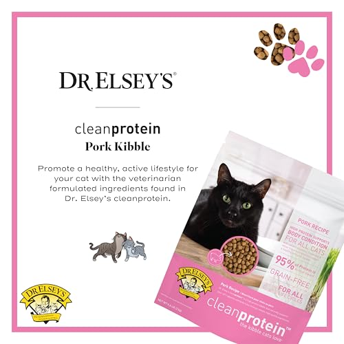cleanprotein Pork Cat Kibble 2 lb. Bag (2 Pound (Pack of 1))