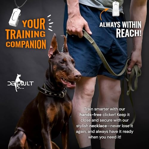 Metal Clickers for Dog Training (1 Pack / White)