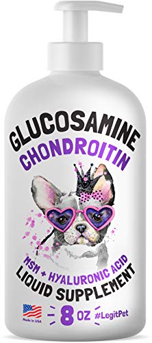 Liquid Glucosamine for Dogs Bacon Flavour with Chondroitin (8oz)