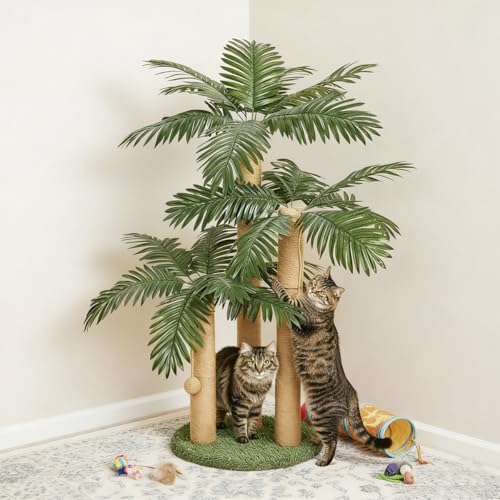 31.5Inch Palm Tree Cat Scratching Post