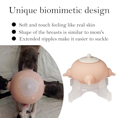 Puppy Milk Feeder Nursing Station feeders for Multiple Puppies (L Size(Small/Medium Puppy))