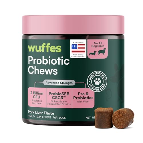 Probiotics for Dogs (60 Chews (Pack of 1))