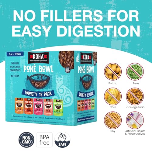 Poké Bowl Cat Variety Pack (3 Ounce (Pack of 12))