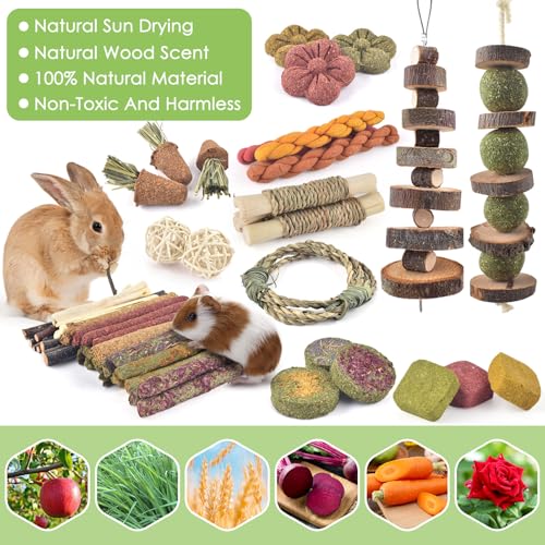 100PCS Rabbit Chew Toys (100)