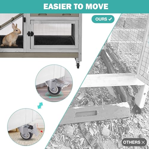 Rabbit Hutch Indoor for 2