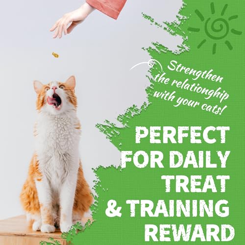 Cat Grass Jerky Treats for Indoor Cats (1 Pound (Pack of 1))