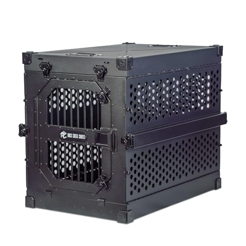 Collapsible Dog Crate (Midnight Black / 30.3"L x 20.4"W x 22.3"H)