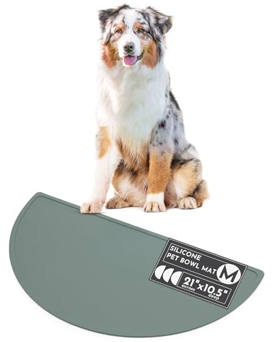 Silicone Dog Food Mat (Spruce / Medium)