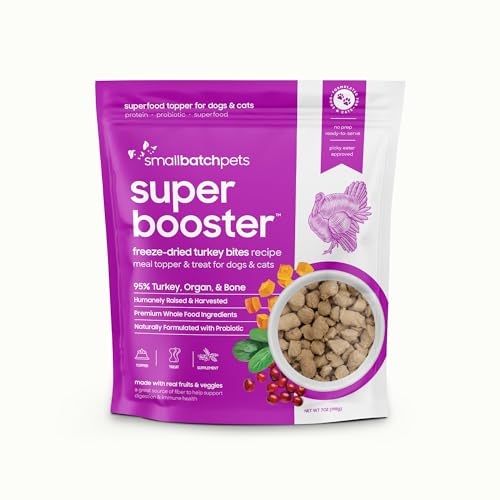 Freeze Dried Dog Treat or Topper with Probiotics (7 Ounce (Pack of 1))