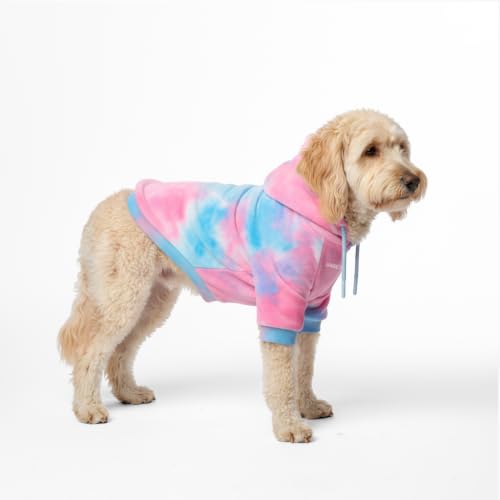 Dog Hoodie Buttery (Snow Cone Skydye / X-Large)