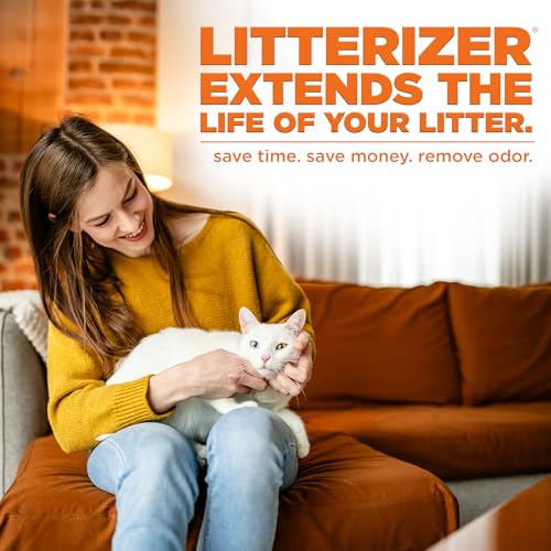 Litterizer Cat Litter Odor Eliminator Additive (16 Ounce (Pack of 1))