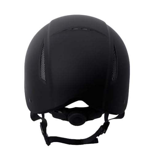 Shield Horse Riding Helmet with Adjust A Dial (Small / Black)