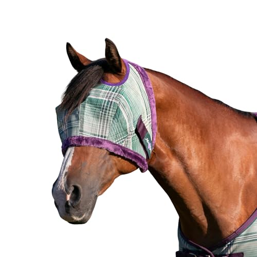 Kensington UV Fly Mask with Fleece Trim (2019-imperial Jade)