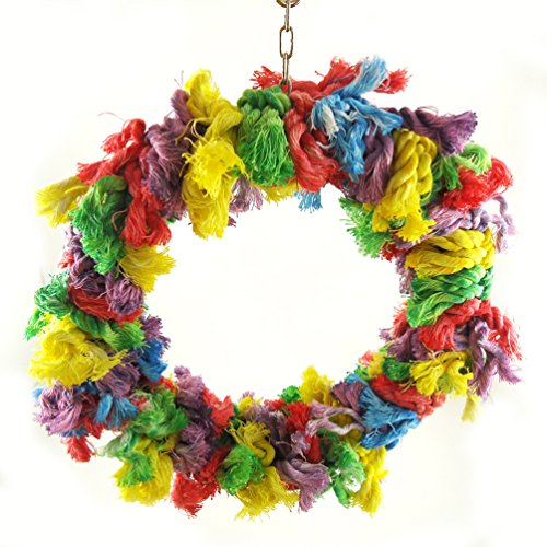 Bird Parakeet Colorful Swing Toys (Large)