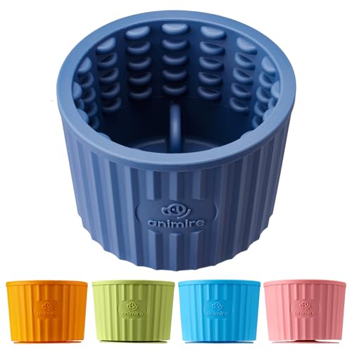 Dog Lick Bowl (M-L / Deep Blue)
