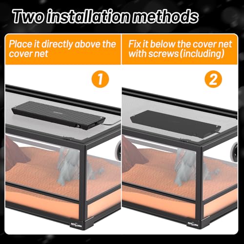 Reptile Heat Panel Adjustable Temperature Reptile Heating Plate (6" X 18")