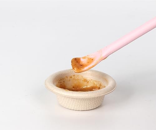 2Pcs Pink Reptile Feeding Spoon