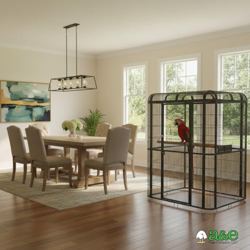 A&E Cage Co WI6262 Walk (62.0"L x 62.0"W x 79.0"H)