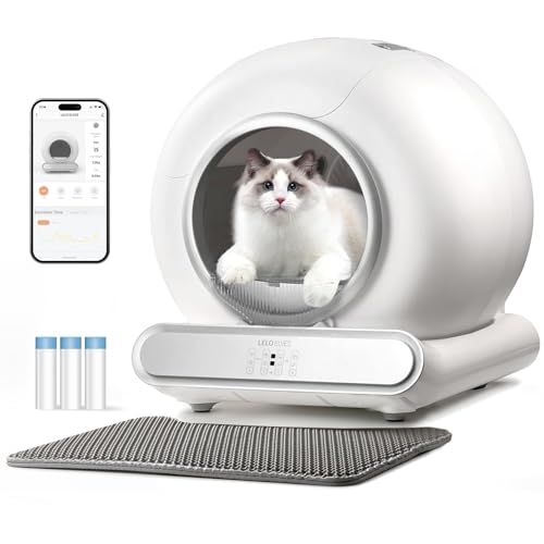Self Cleaning Cat Litter Box (Gray)