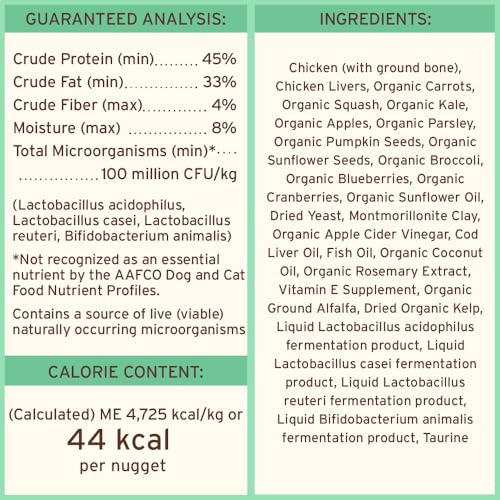 Primal Freeze Dried Raw Dog Food Nuggets (14 Ounce (Pack of 4))
