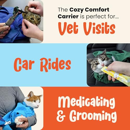 Cozy Comfort Carrier (Large / Light Blue)