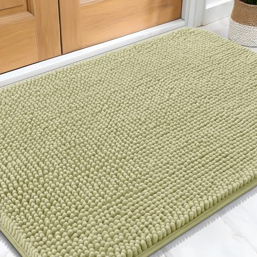 Dog Door Mat for Muddy Paws 34x21 (Vanilla / 34" X 21")