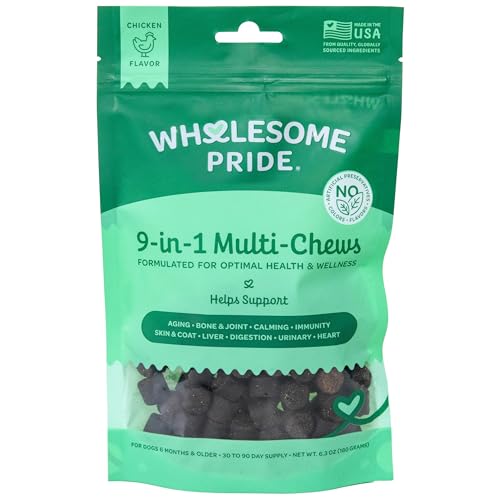 9-in-1 Multi-Benefit Daily Chew for Dogs, Chicken, 90 Count (6.3 OZ)