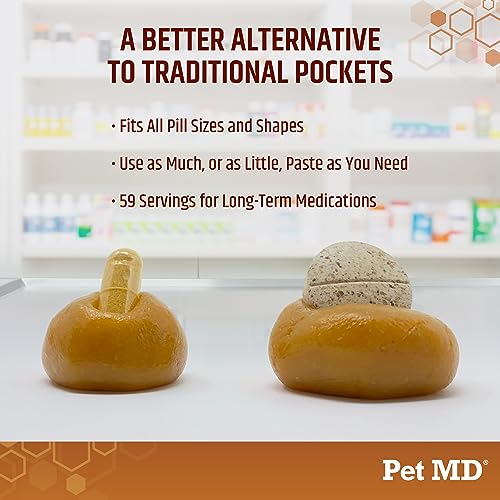 Wrap A Pill Peanut Butter Flavor Pill Paste for Dogs (4.2 Ounce (Pack of 1))