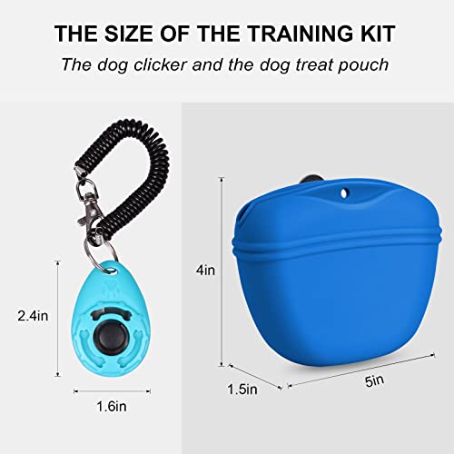 Dog Clicker Training Kit (Navy Blue)
