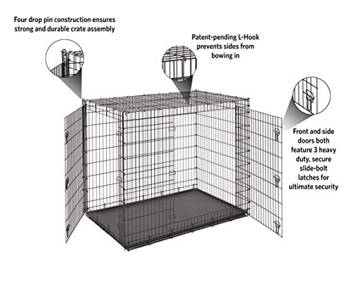 Solutions by Midwest 54 (Black - Double Door)