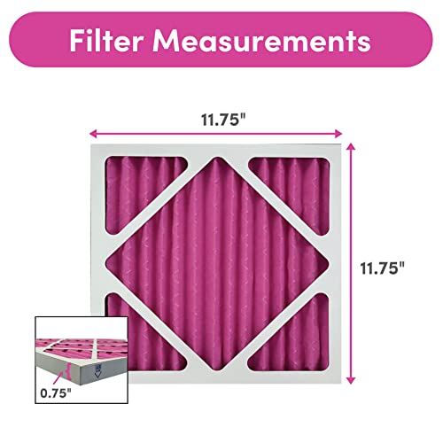 12x12x1 Air Filter (2-Pack / 12" x 12" x 1")
