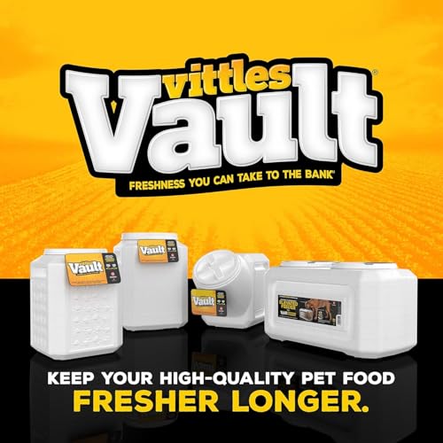 Vittles Vault Airtight Stackable Pet Food Storage Container Up to 60lbs (60 Pounds)