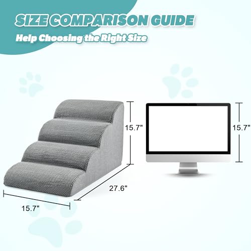 Dog Stairs for Small Dogs 15.7''H