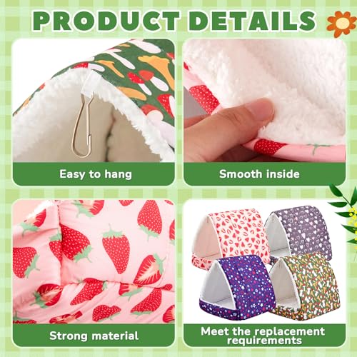 Guinea Pig Hideout Bed Washable House Cage (9.8 in / Classic)
