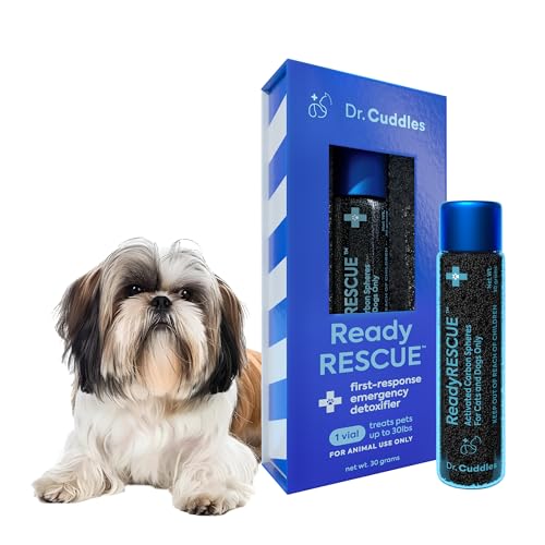 Activated Charcoal for Dogs and Cats Clinically Studied 1Pack (1 Vial (less than 30 lbs))