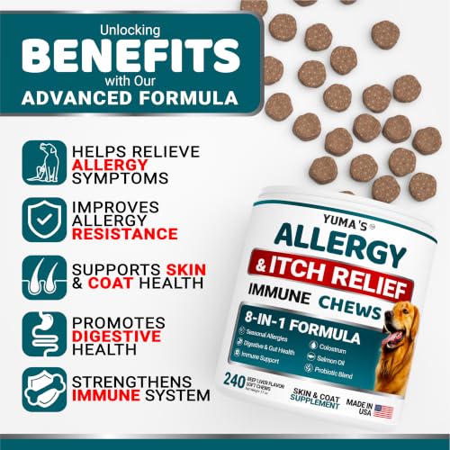 Dog Allergy Relief Chews (Allergy / 240 Chews)