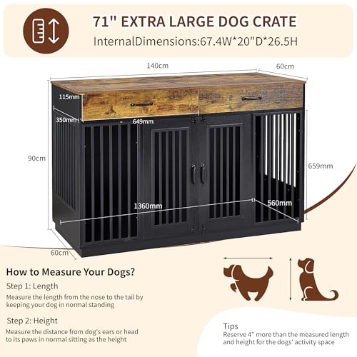 Dog Crate Furniture for Medium