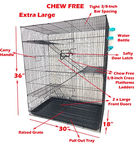 Extra Large 4 (Black 36" 4-Level)