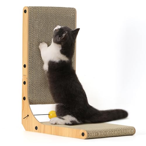 Cat Scratcher (1 Pack 18.9 in Wood Color)