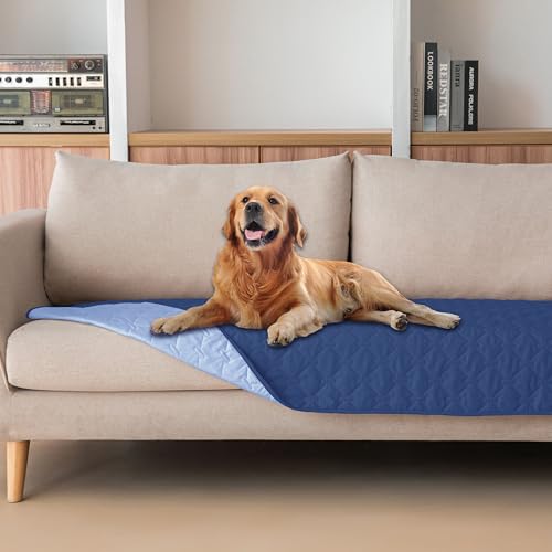 Waterproof Blanket (30x70 Inch (Pack of 1) / Dark Navy/Light Navy)