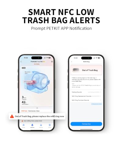 Trash Bag Refill Rings for Purobot Ultra Auto (Black)