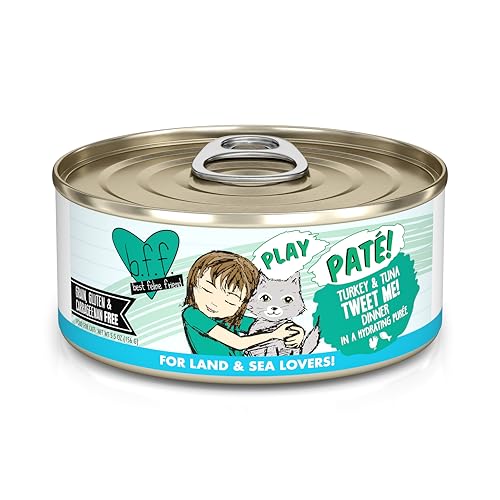 B.F.F. Play Best Feline Friend Paté Lovers (5.5 Ounce (Pack of 8))