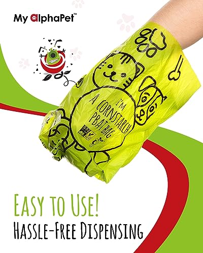 Compostable Dog Poop Bags (1 Count (Pack of 240) / Unscented Green)