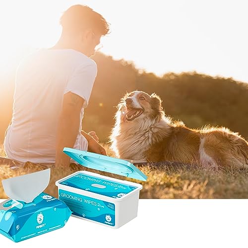 All Natural Pet Grooming Wipes (3 Packs-300 counts)