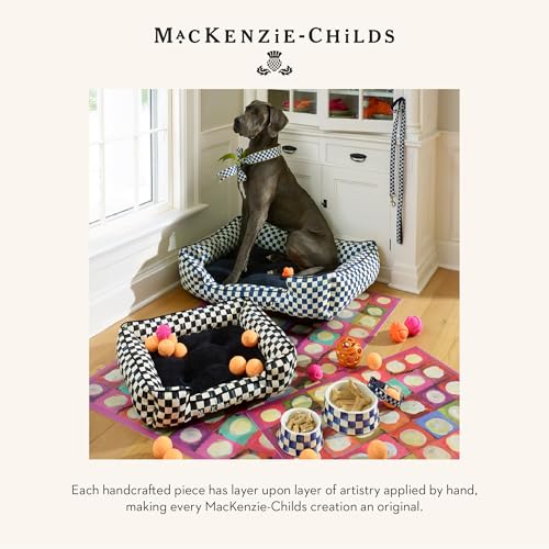 Enamel Pet Dish (Royal Check / Medium)